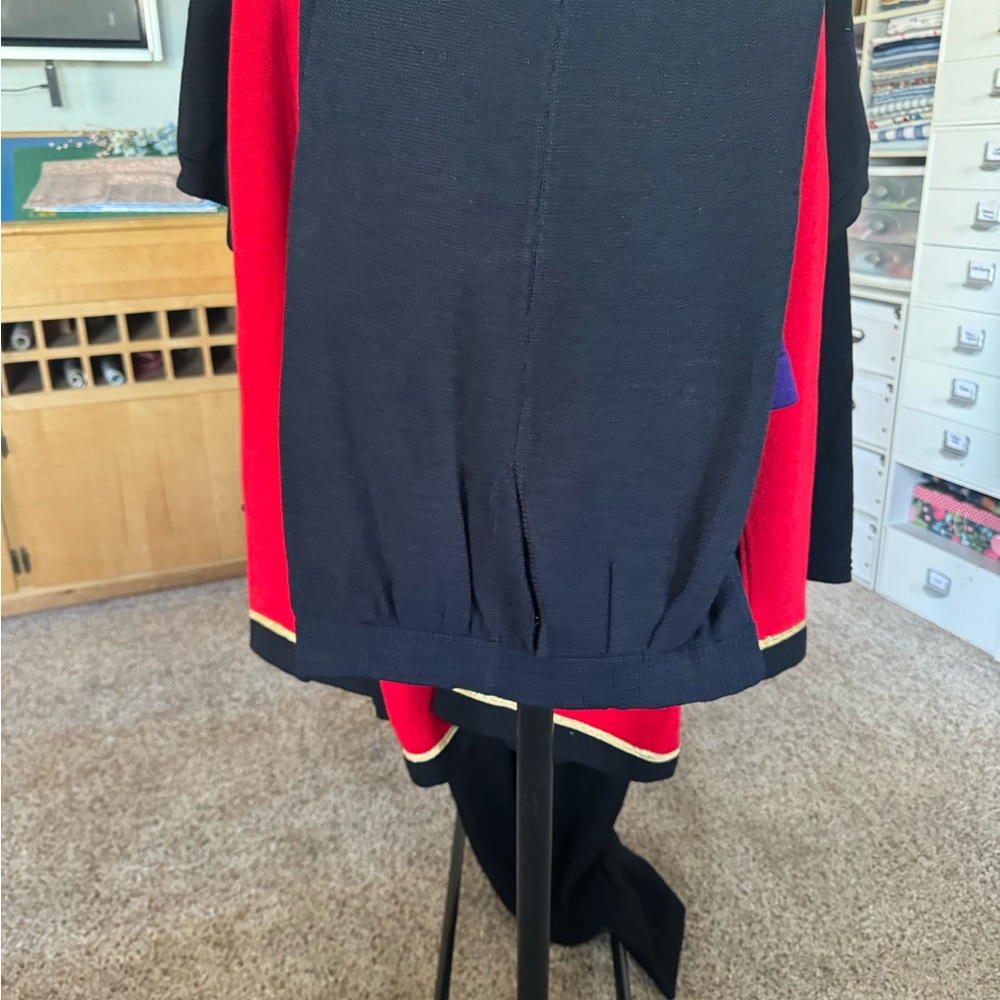 St. John Blue pants with Elastic Waistband